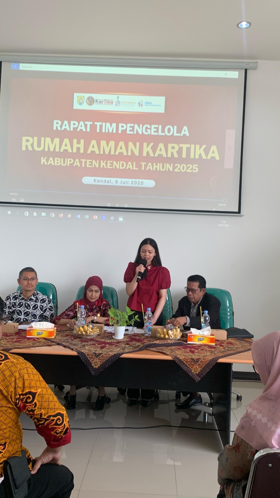 RAPAT TIM PENGELOLA RUMAH AMAN KARTIKA KABUPATEN KENDAL 2025 
